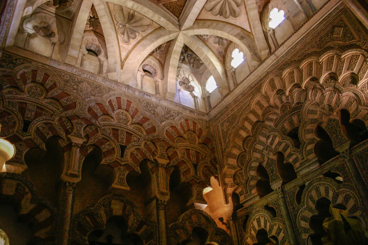 Cordoba - Mezquita - Sky lights illumination