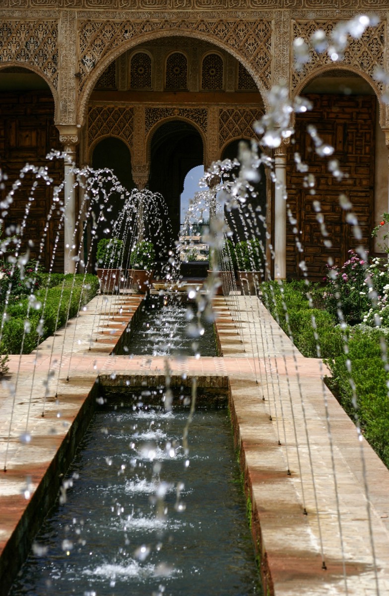 Granada - Alhambra - Patio de la Acequia - Generalife