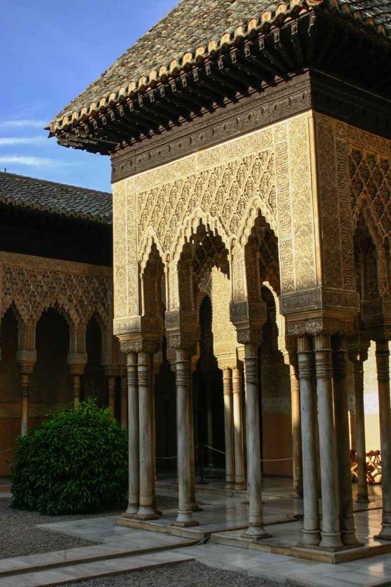 Granada - Alhambra - Towards the Sala de los Reyes 1 