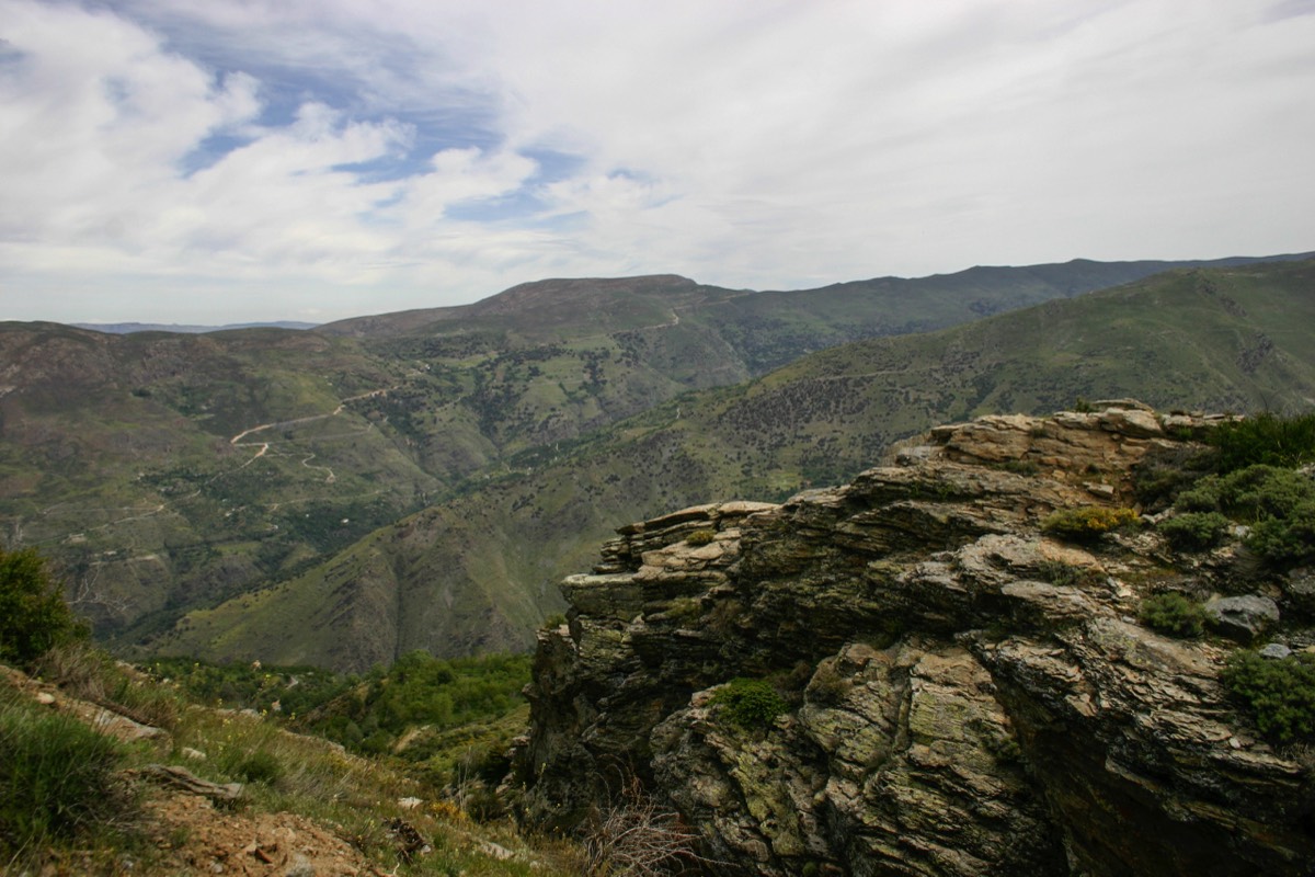 Sierra Nevada - View during mountain walk
