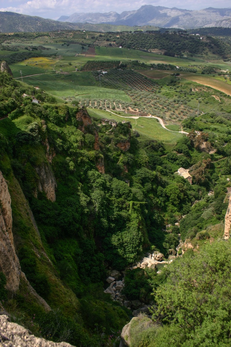Ronda - View of el Tajo Gorge