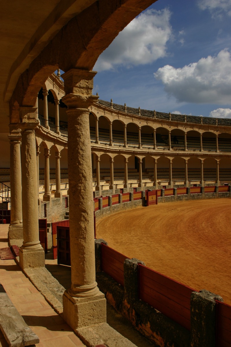 Ronda - Plaza de Toros is one of the oldest and largest