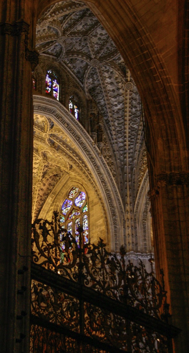 Sevilla - Interior of cathedral