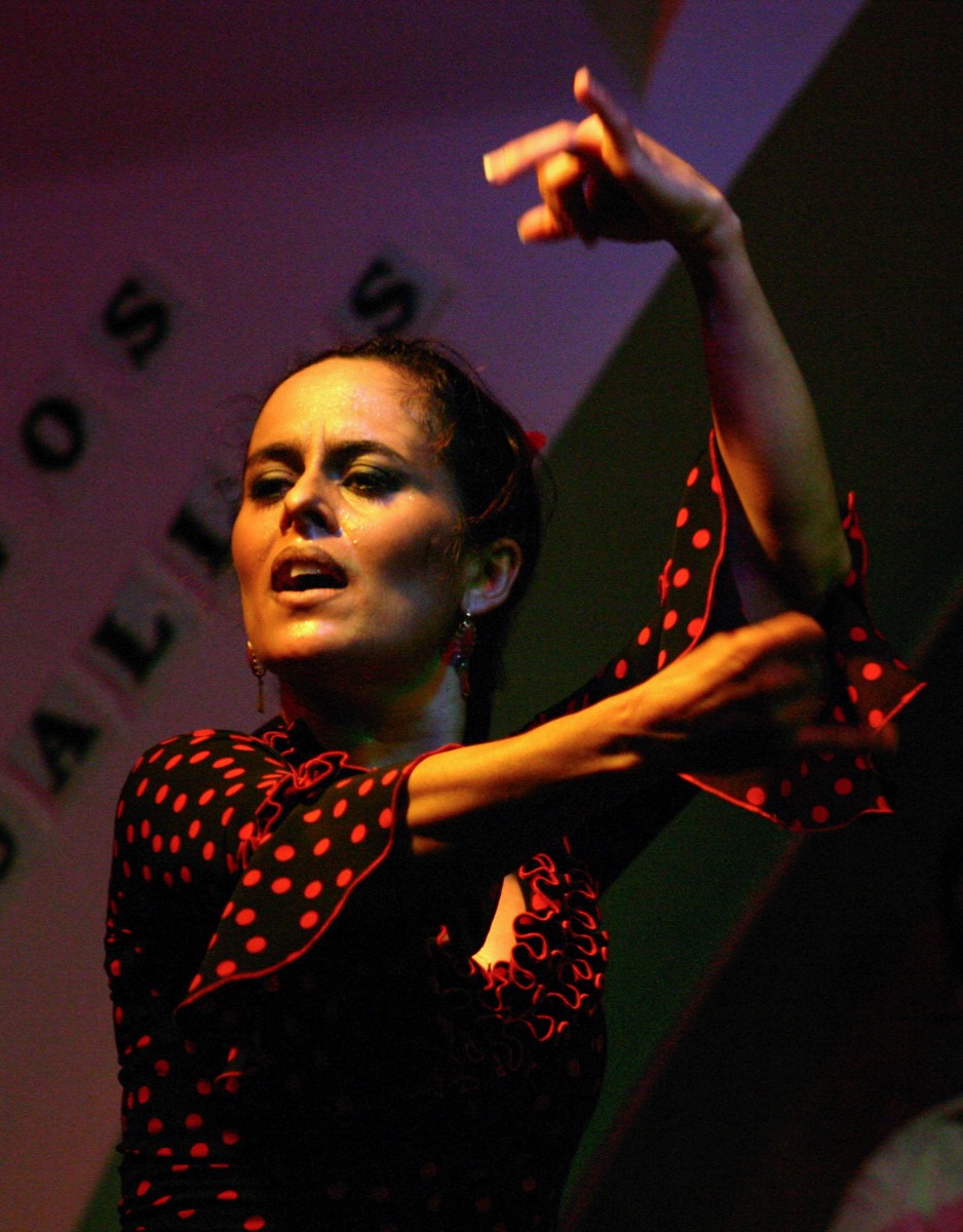 Sevilla - Flamenco dancer at Los Gallos