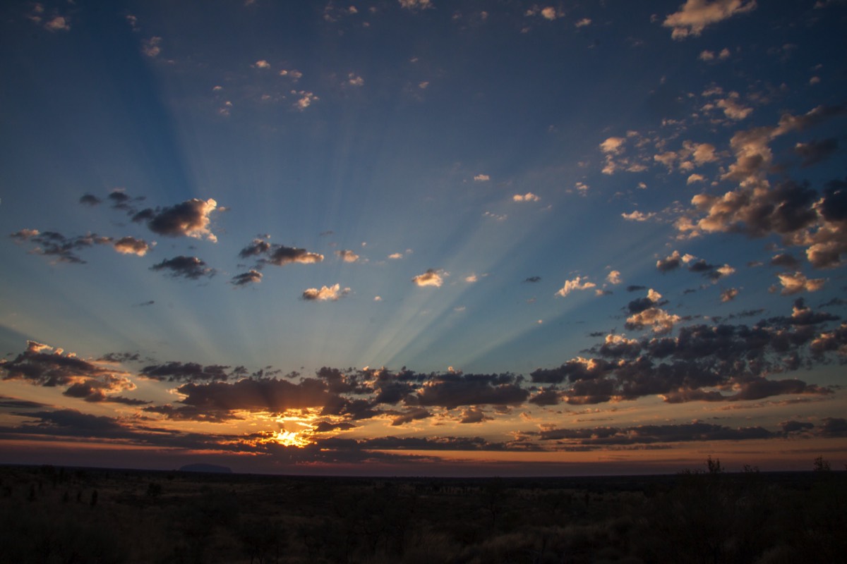 Sunrise on Uluru