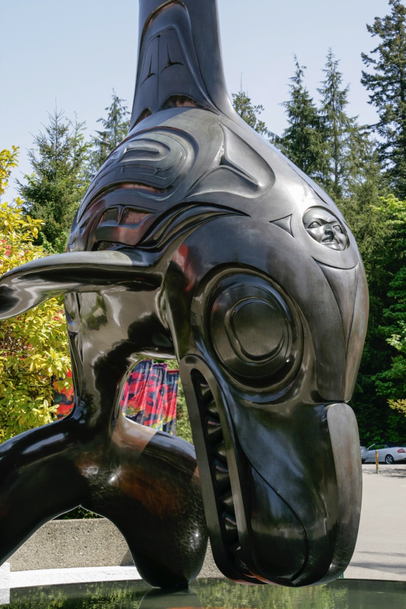 Bill Reid sculpture - Vancouver Aquarium