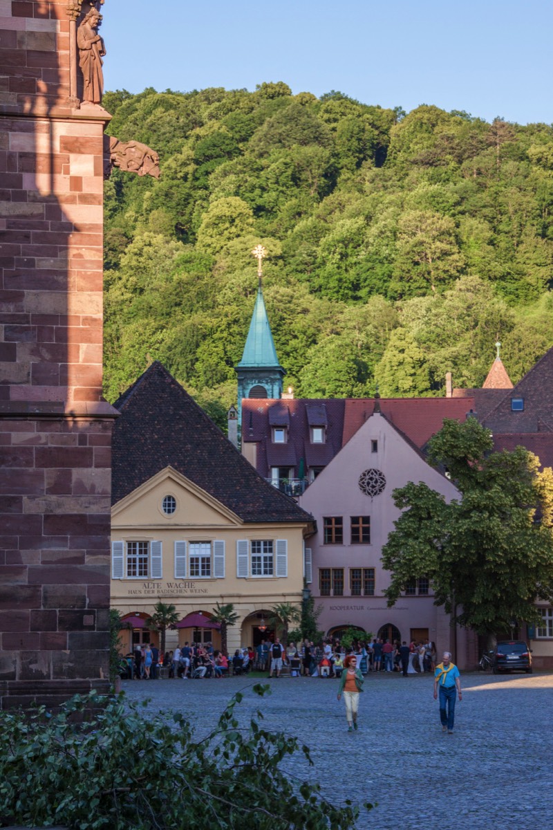 Freiburg - view on Schlossberg