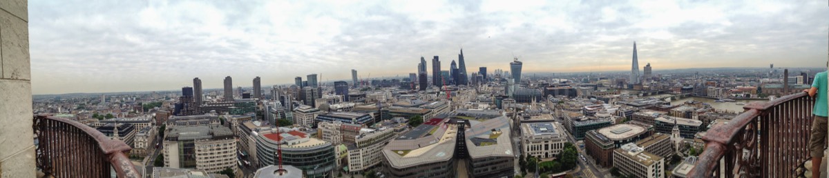 View from the top of St-Paul's
