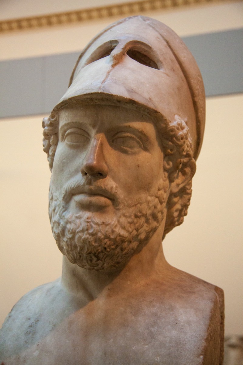 Pericles, well, bust of...