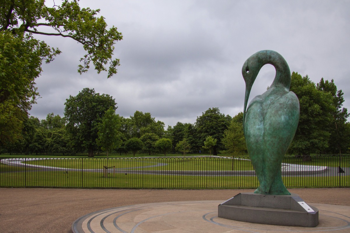 Statue at the Serpentine