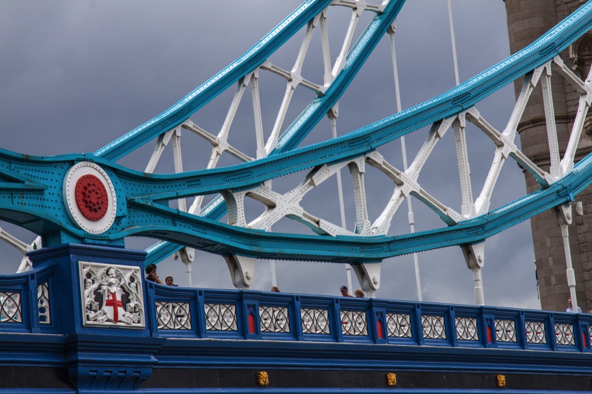 London Bridge still looked freshly painted