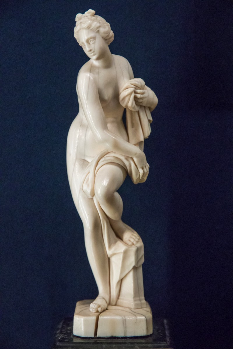 Small ivory statue