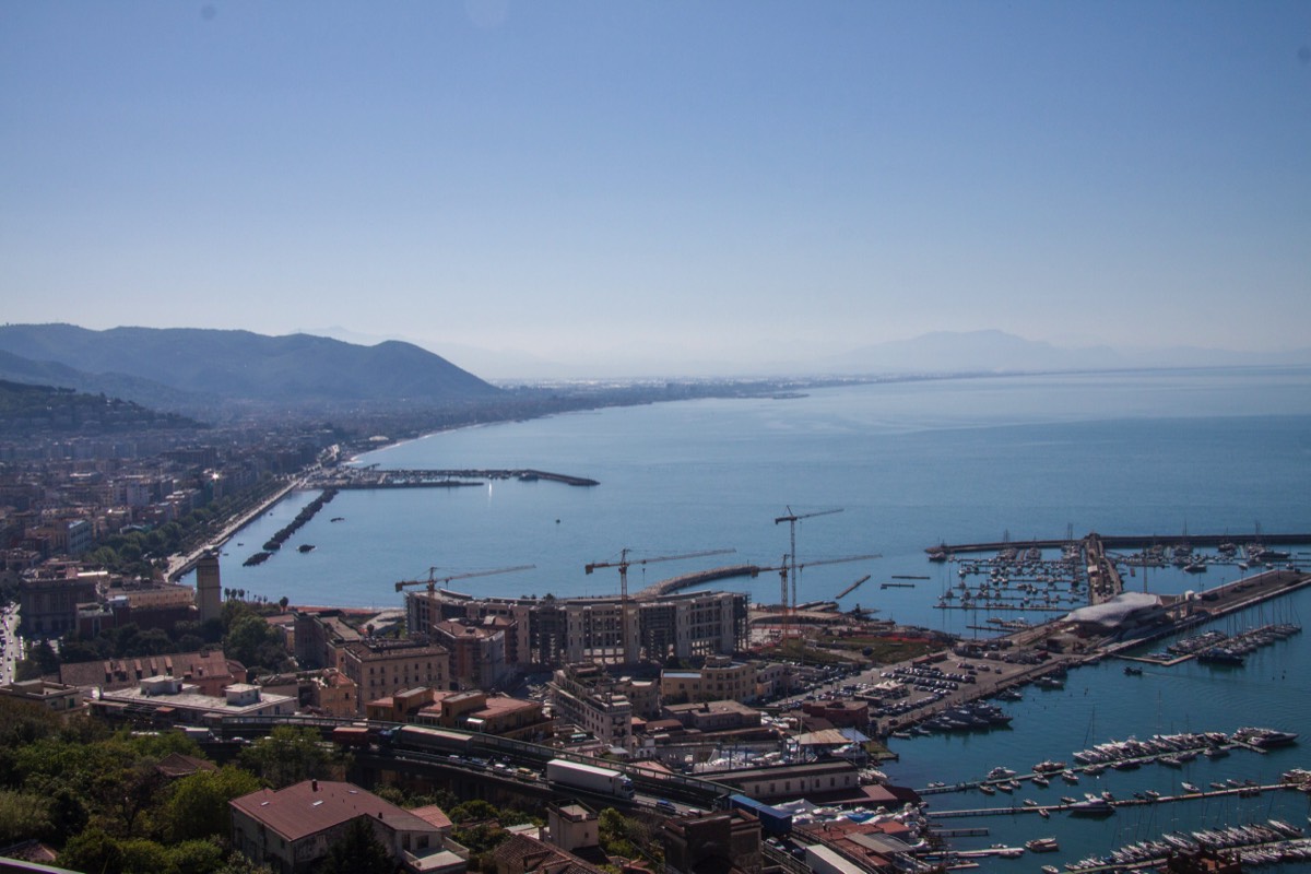 View on Salerno