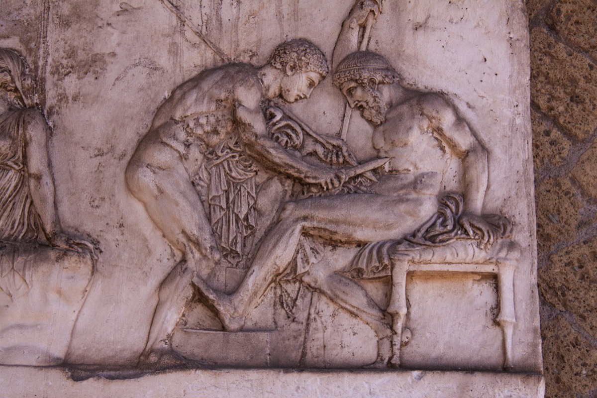 Herculaneum - Relief of Telephus