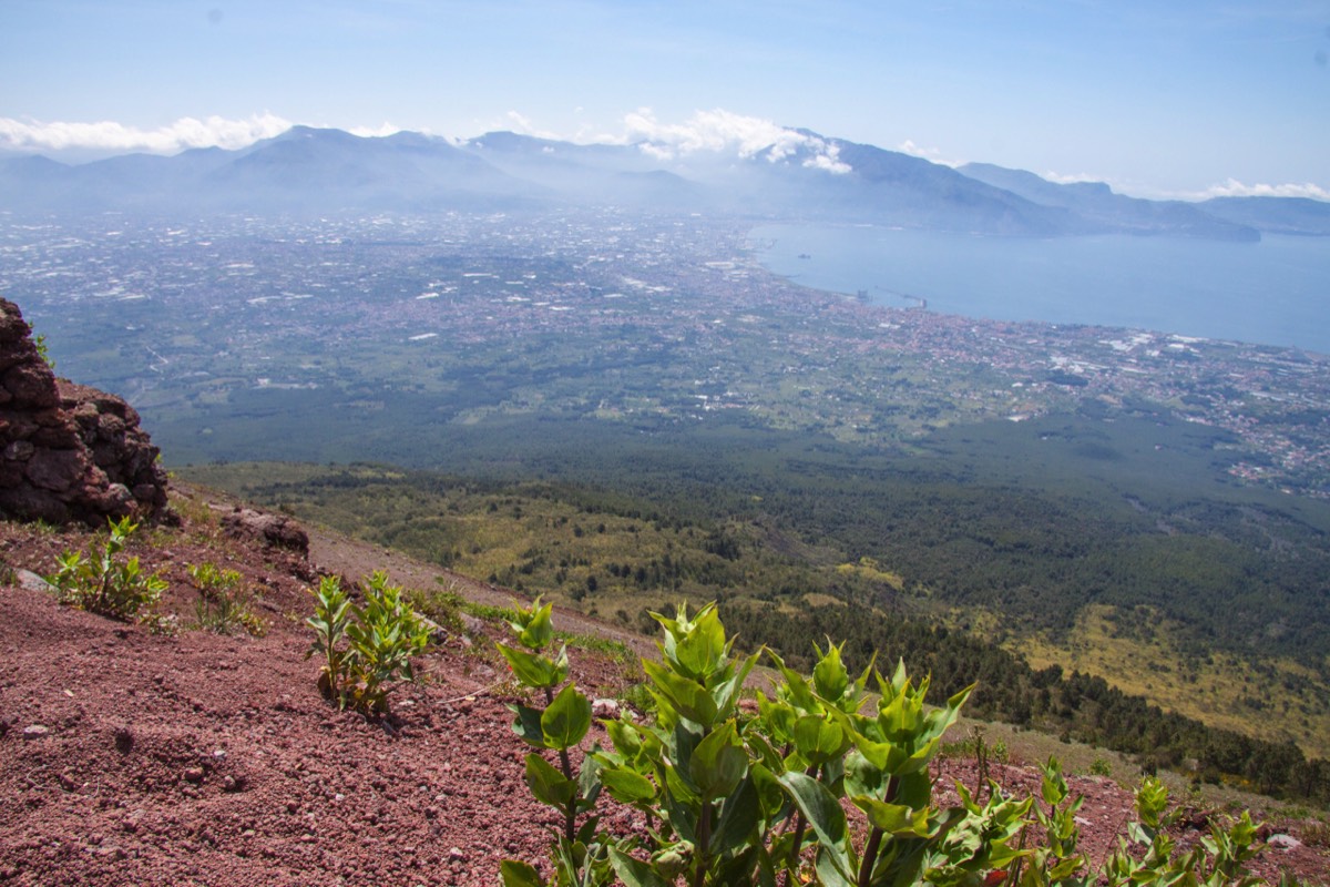 Vesuvius - view from the top