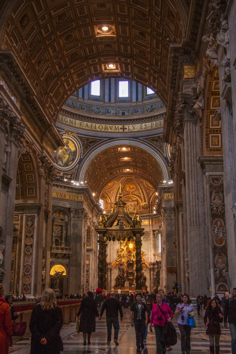 inside St Peter