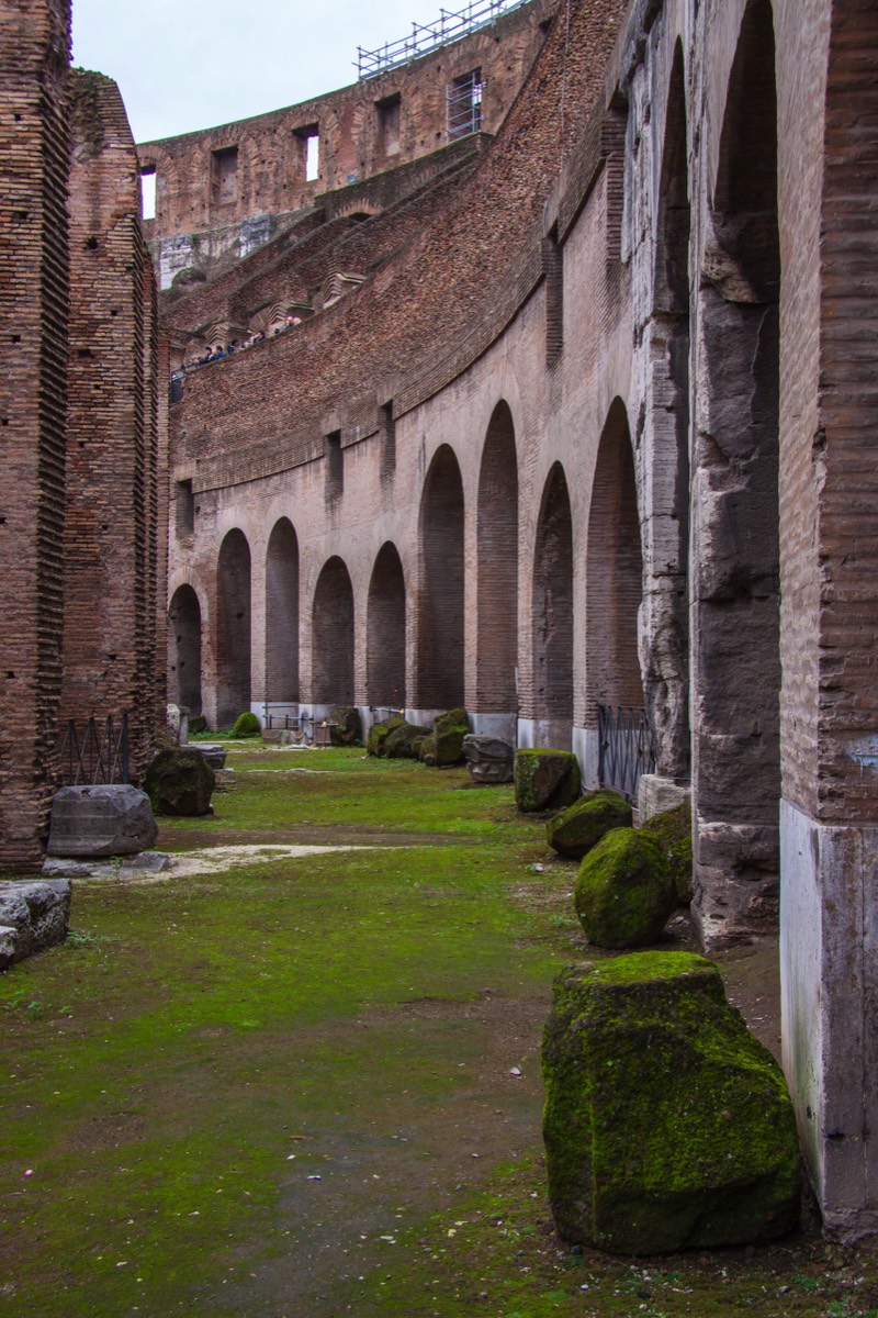 Colosseum, detail of ground floor