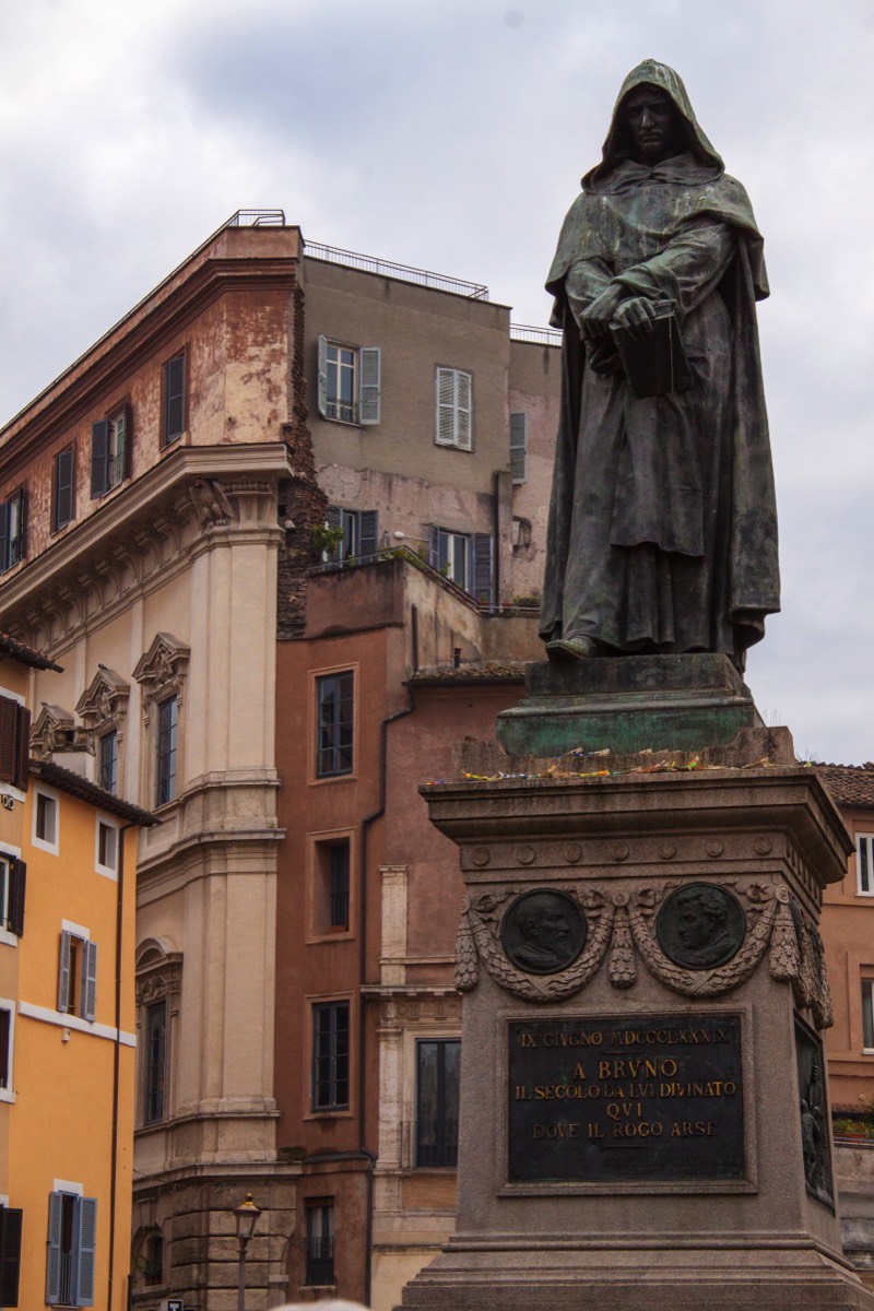 Giordano Bruno Campo, Campo dei Fiori