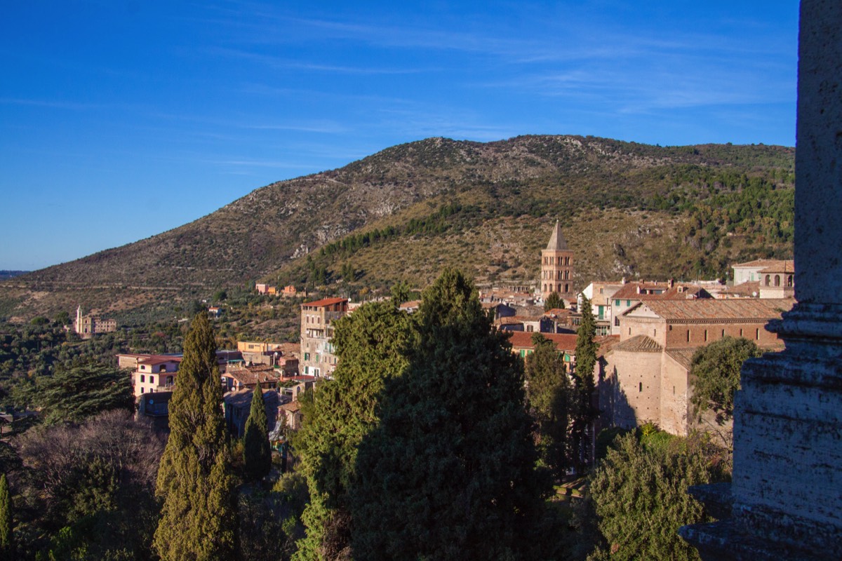 View on Tivoli from Villa d'Este
