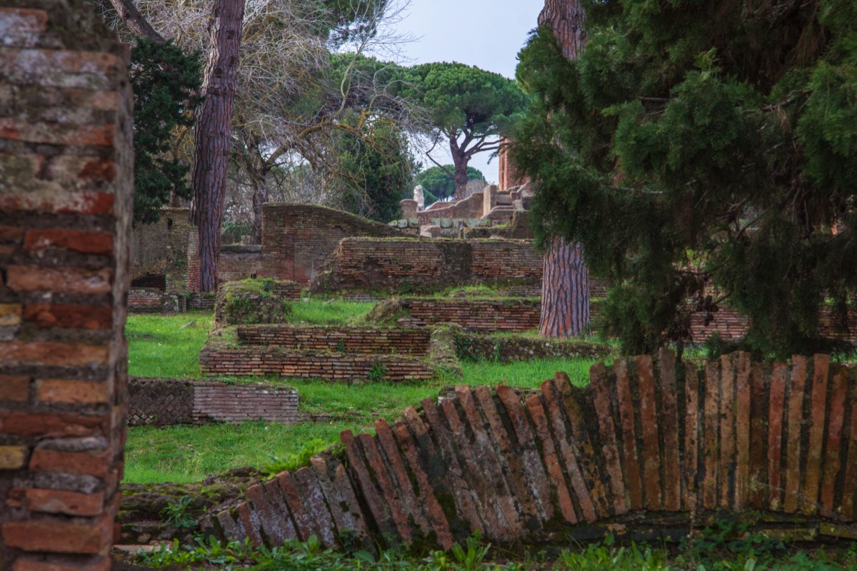 Overview into Ostia Antica