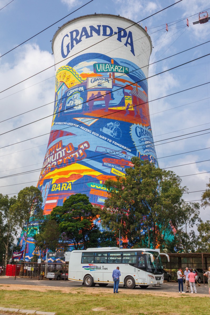 Refurbished cooling tower