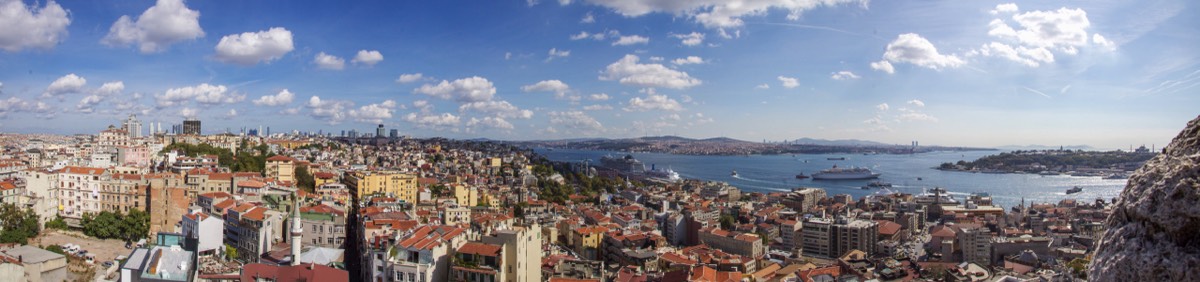 Istanbul - view from Galata tower