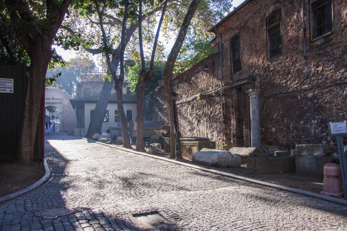 Istanbul - morning light near the Archeology Museum