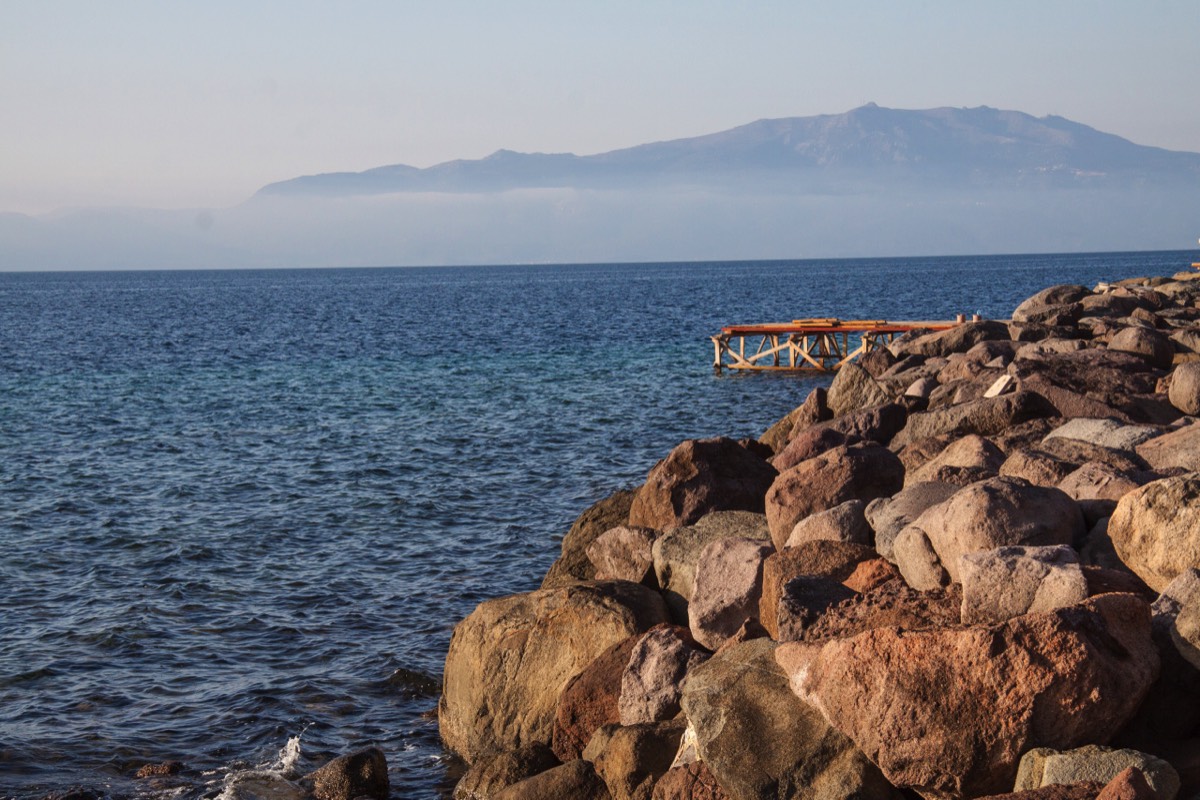 Hotel Kervansaray in Asssos - View on Lesbos