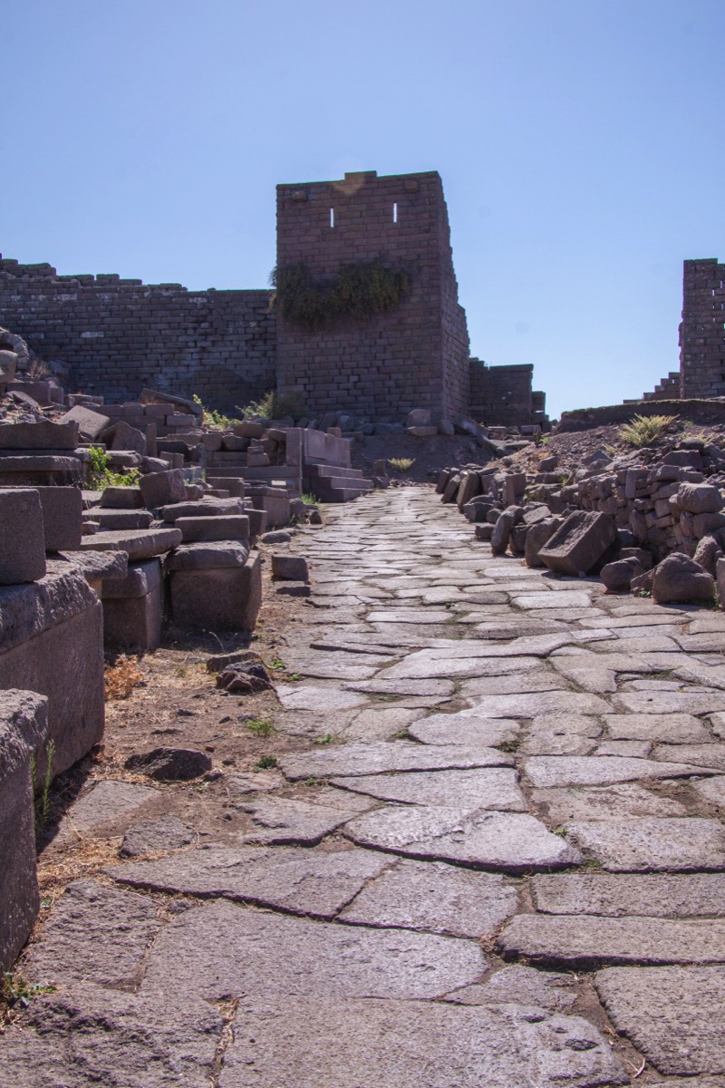 Assos - Hellenistic walls and Roman Necropolis