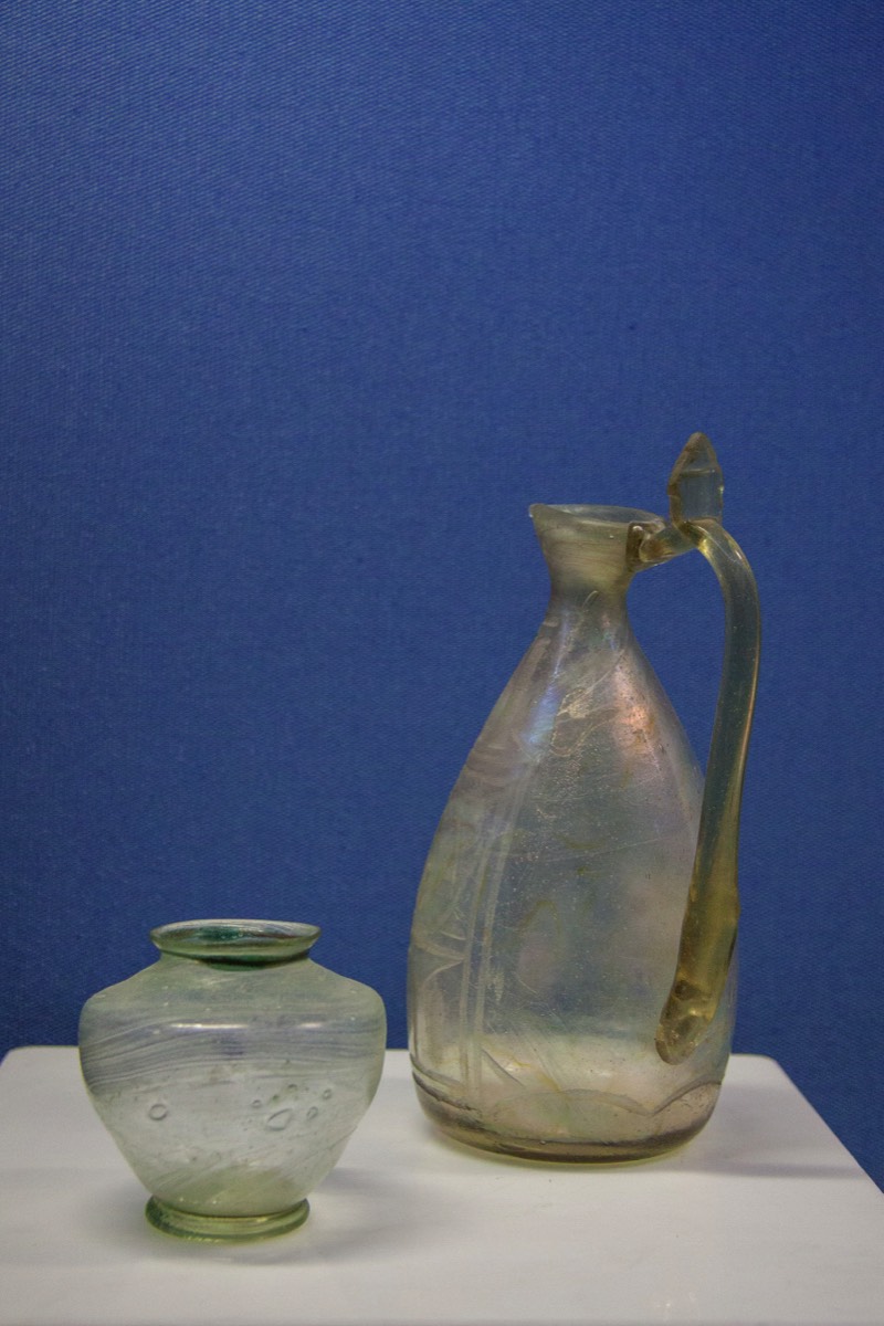 Bodrum Castle - Glassware from ship wrecks