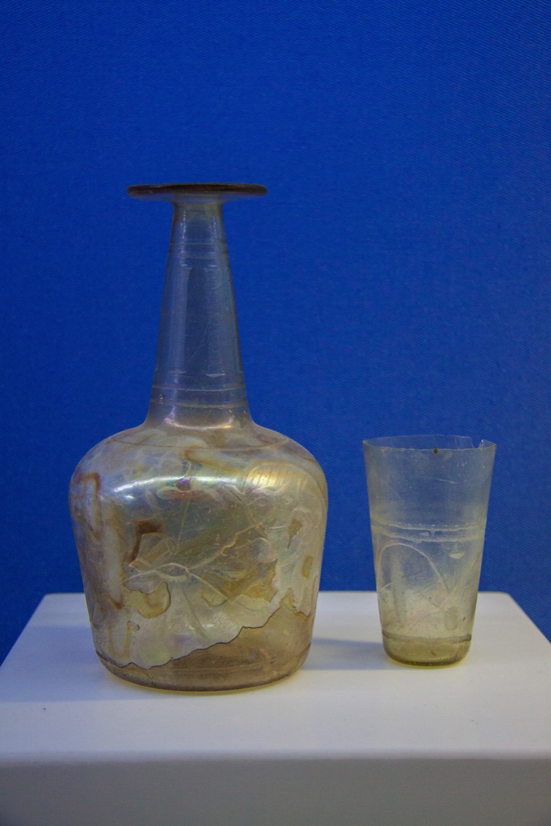 Bodrum Castle - Glassware from ship wrecks