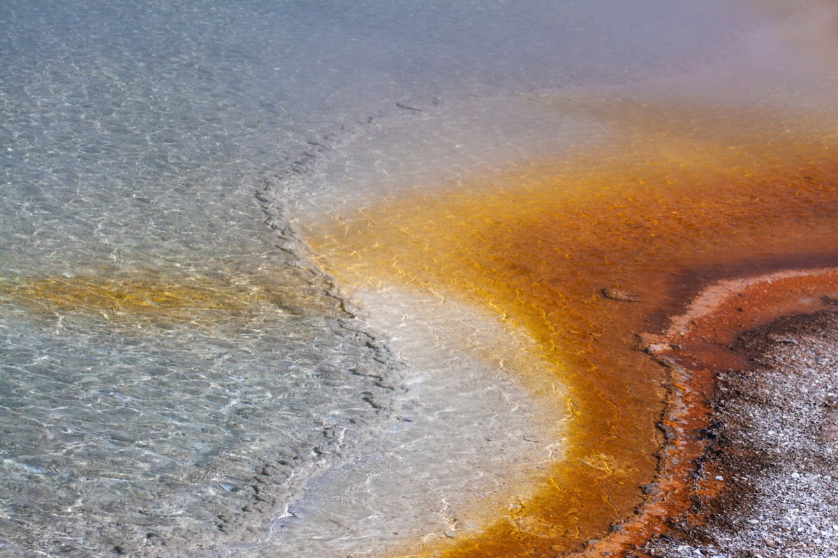 Black Sand Geyser Basin - Opalescent pool