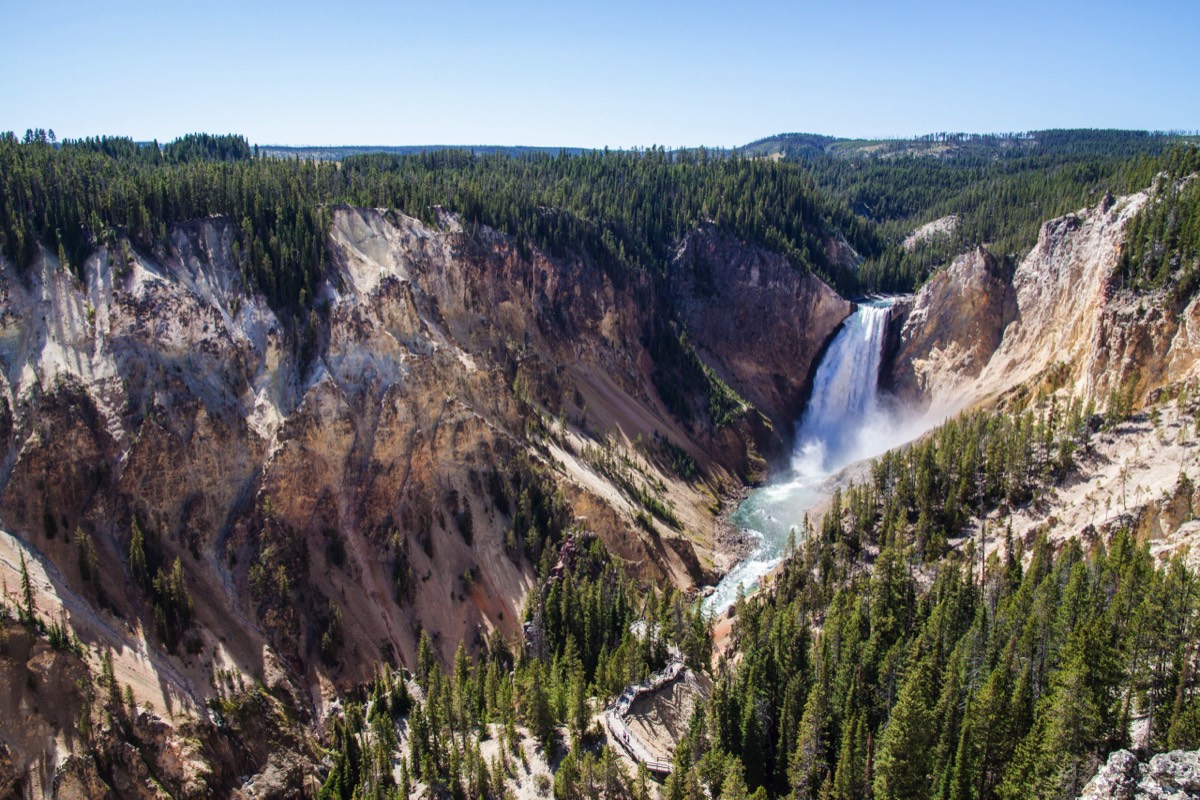 Grand Canyon of the Yellowstone - Northern Rim