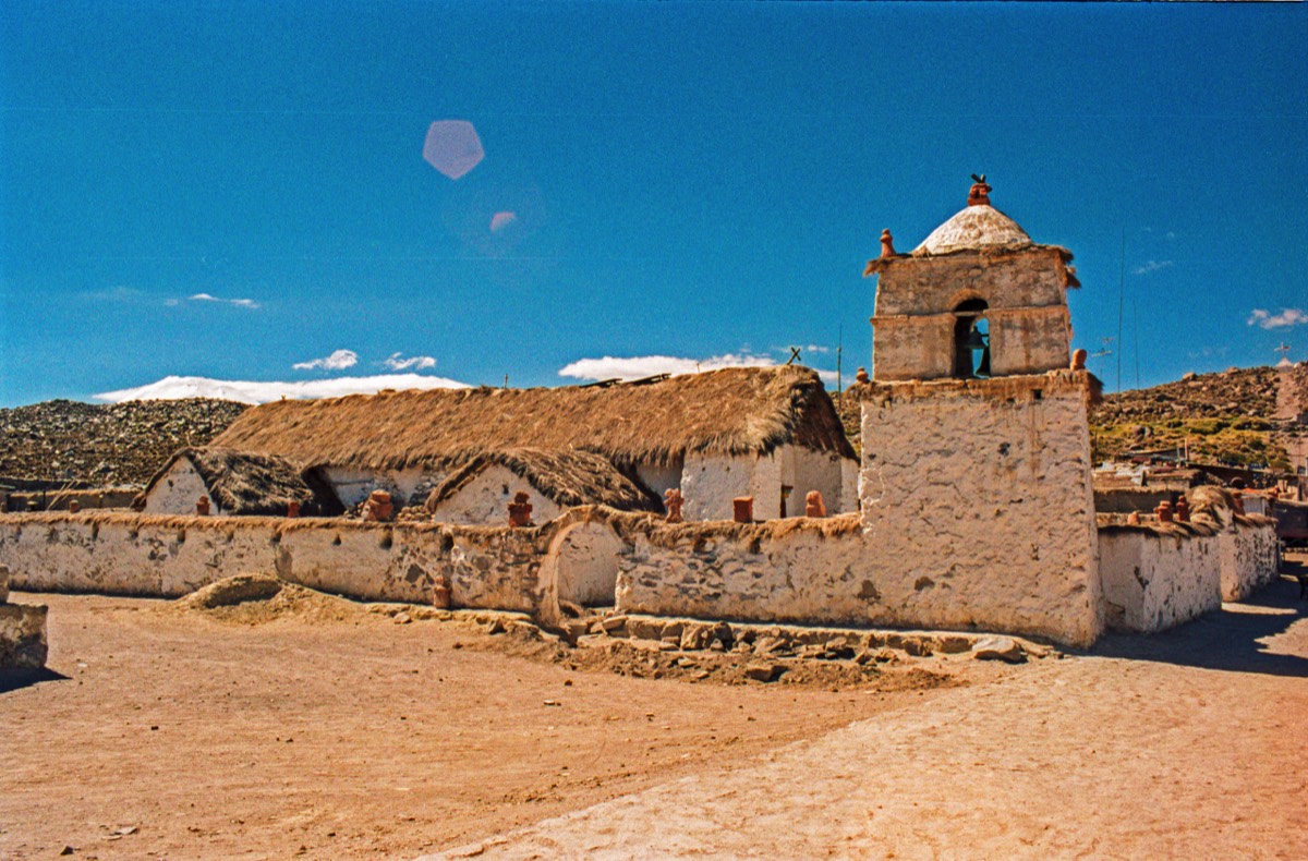Church in Parinacota village
