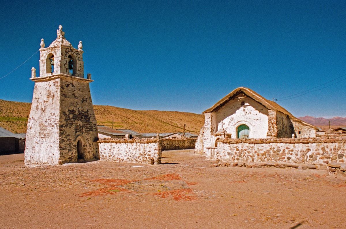 Small village on the altiplano