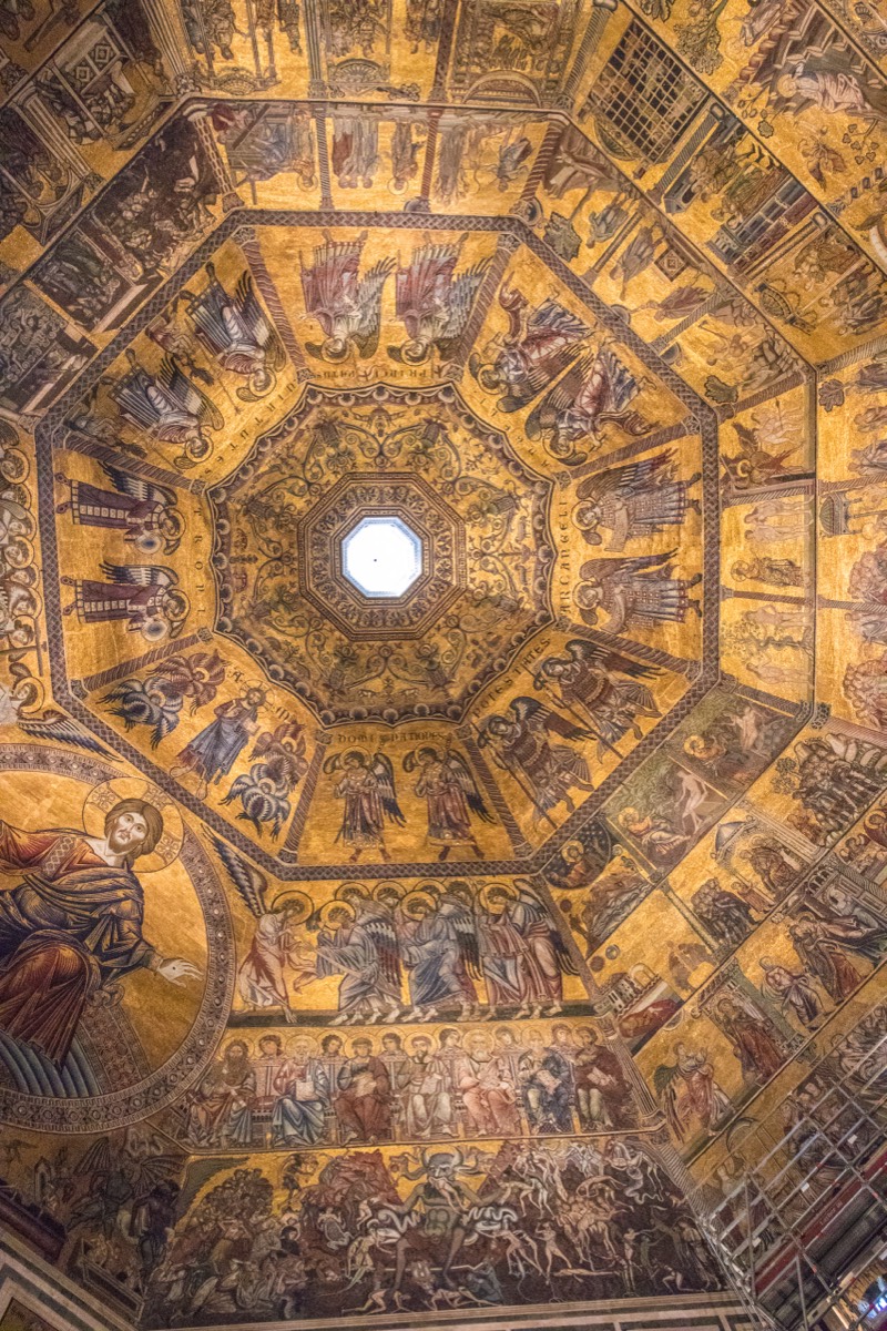 Mosaics in the Battistero San Giovanni