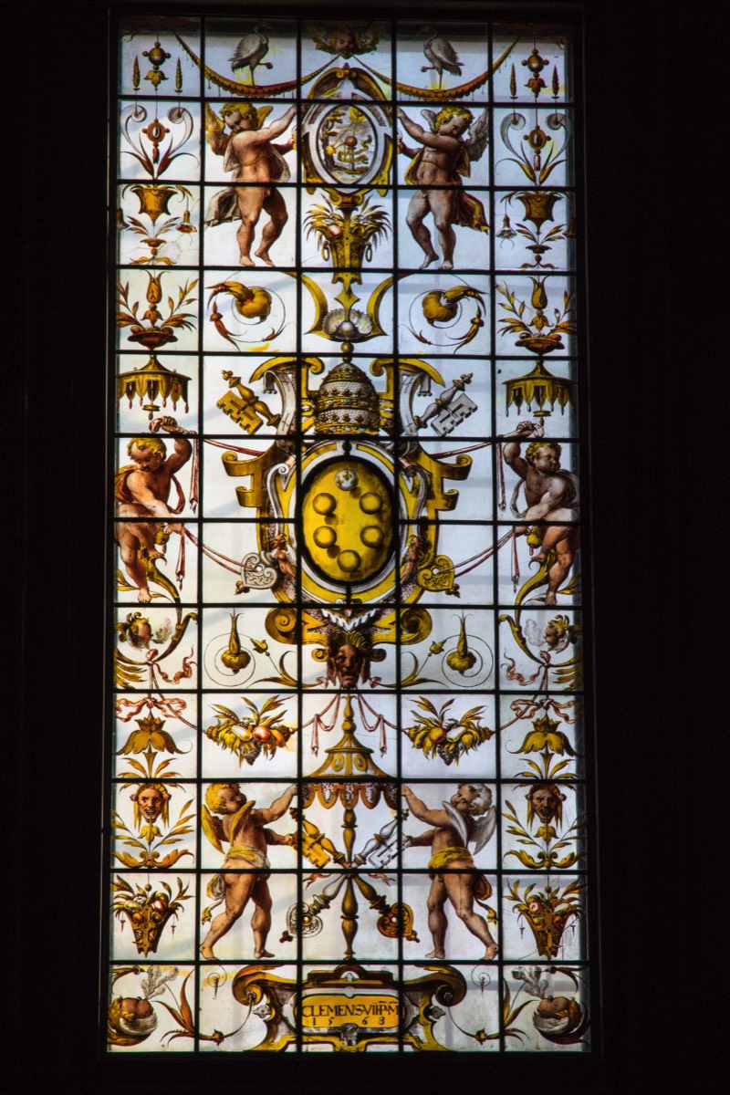 Window in Biblioteca Medicea Laurenziana