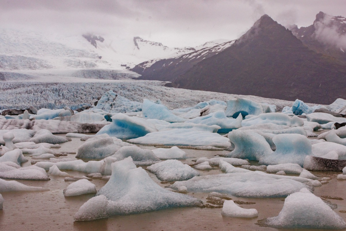 Fjallsarlon glacial lake