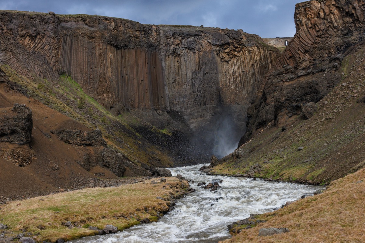 A bit lower from Hengifoss