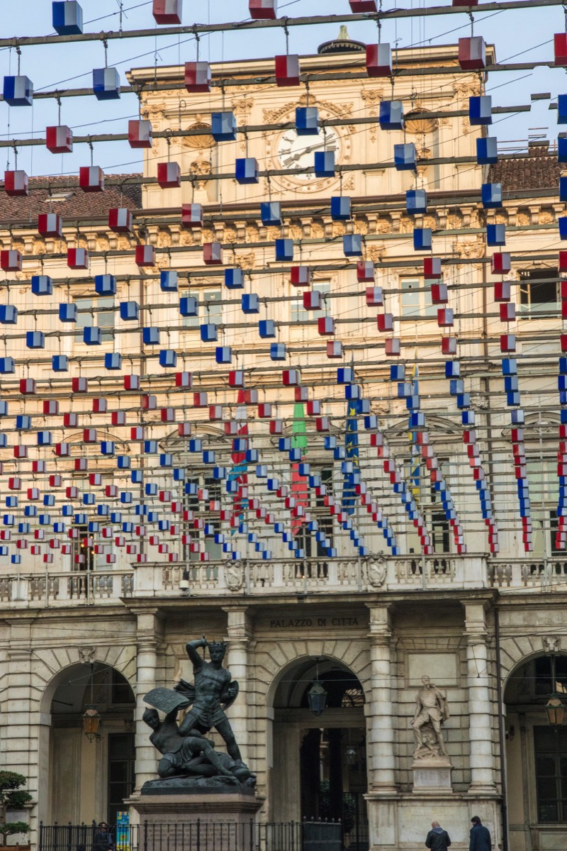 Decorated Piazza Palazzo di Città