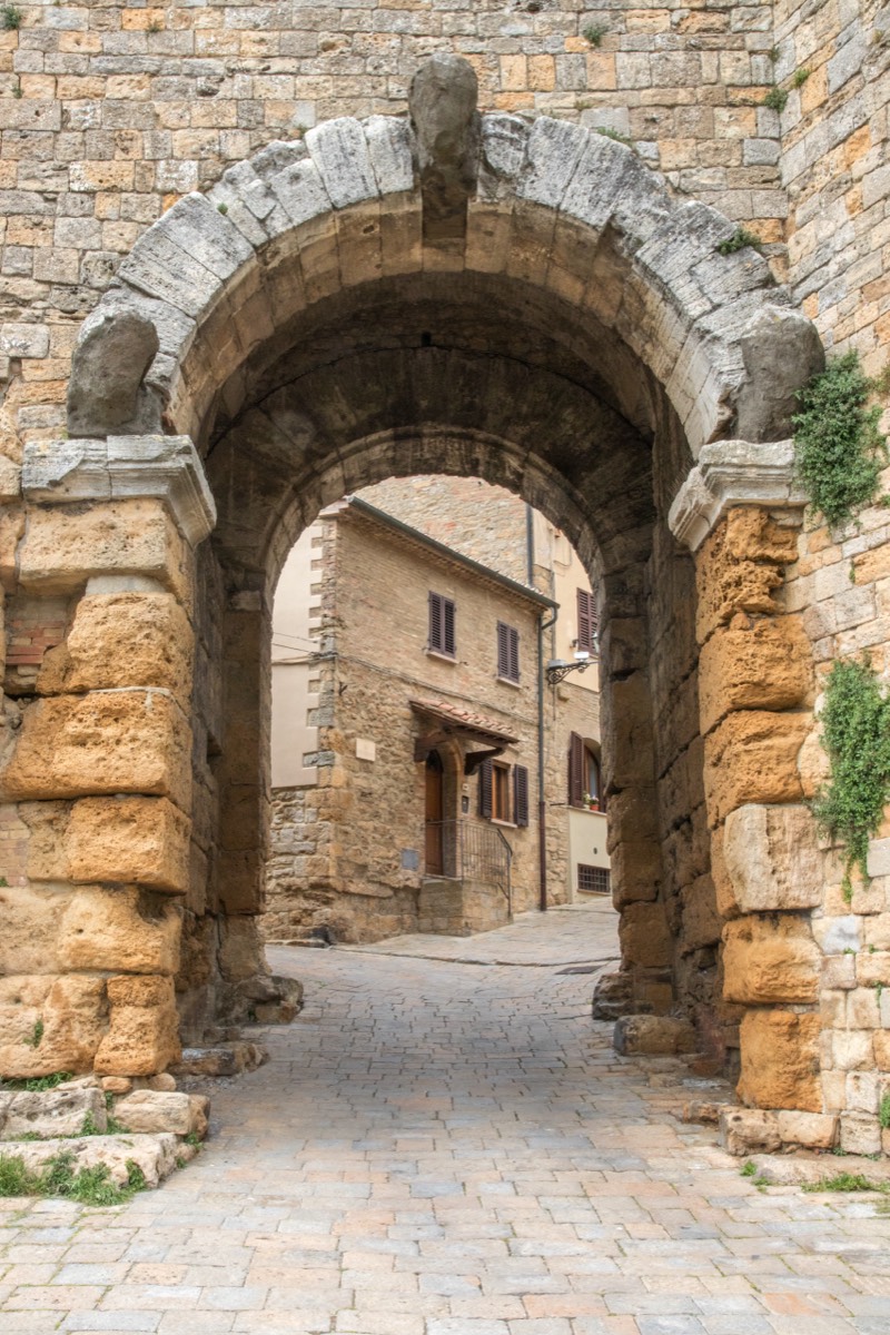 Etruscan gate of Volterra