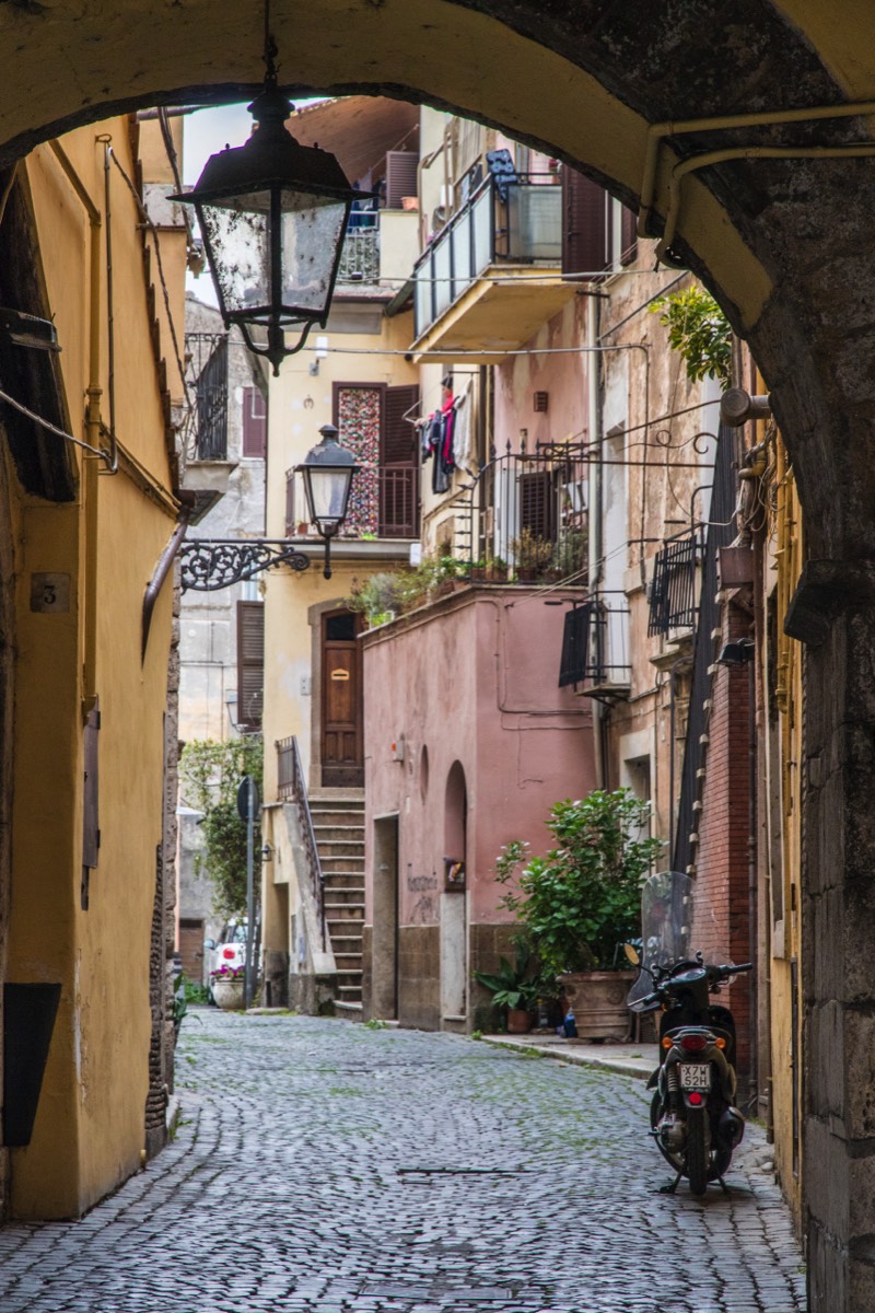 Street in Civita Castellana