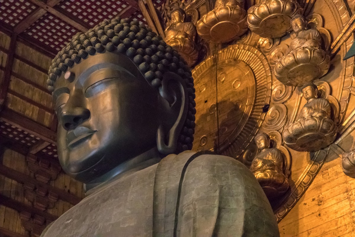 Huge Great Buddha at Todaiji Temple