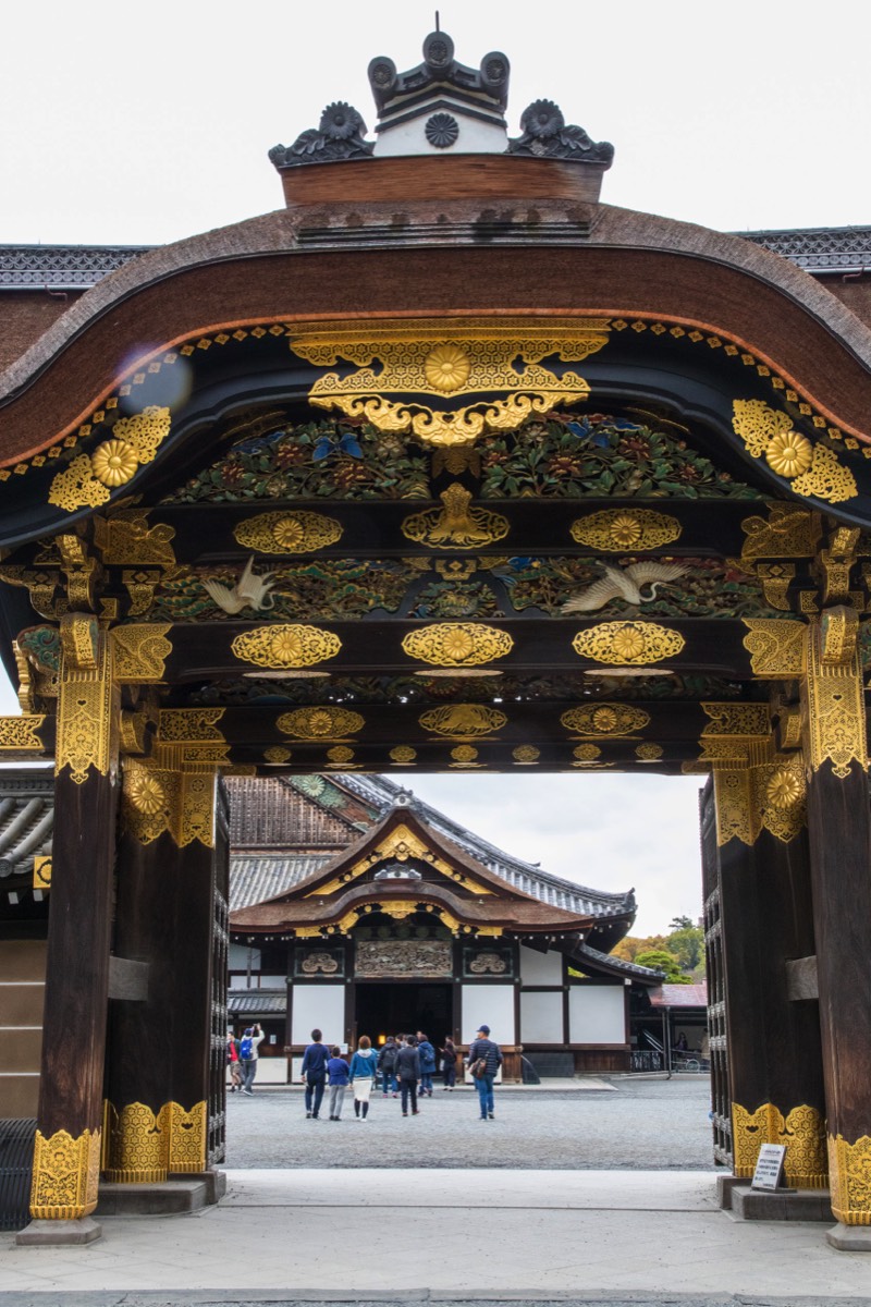 Kyoto - Nijojo Palace entrance gate
