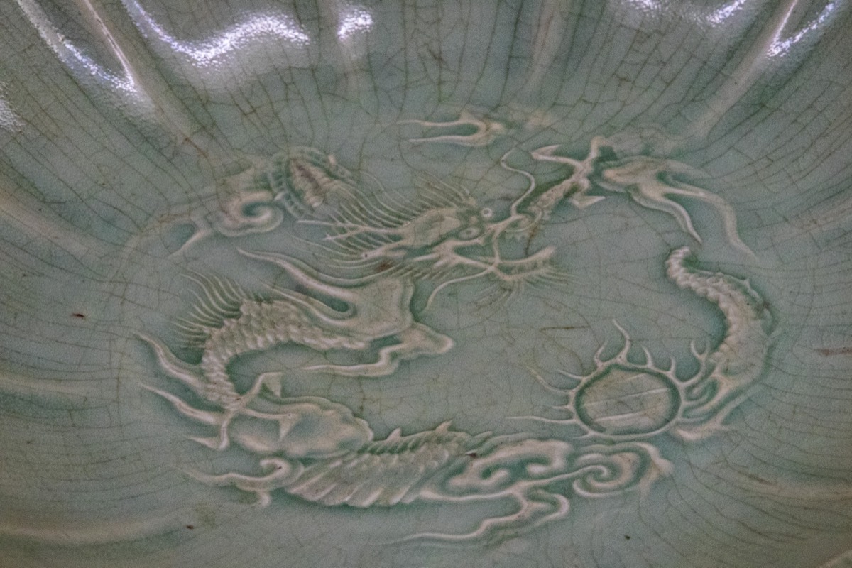 Dragon bowl at Kyushu Ceramics Museum