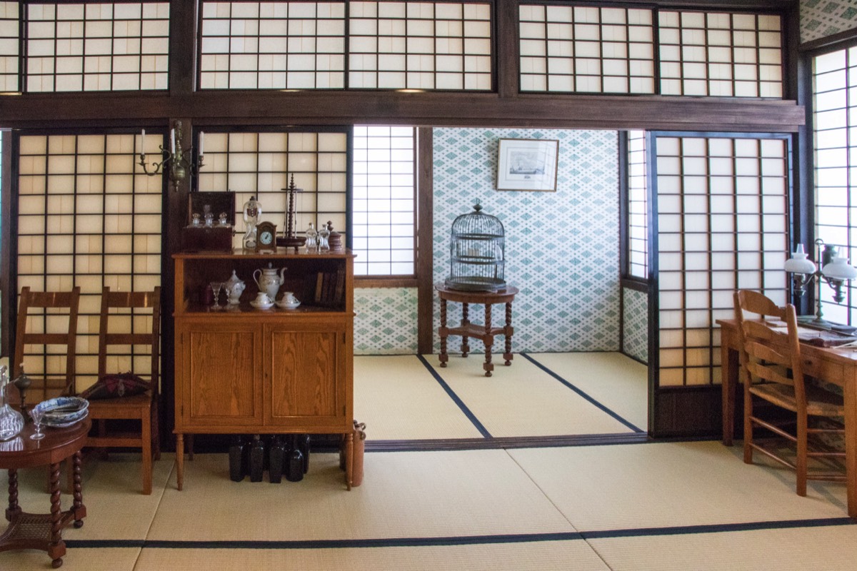 Dejima old Dutch/Japanese interior 