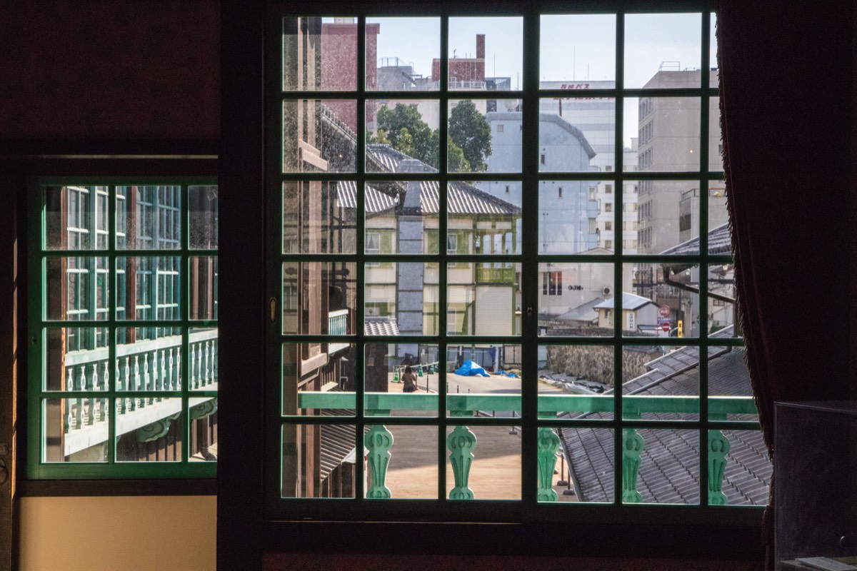 Window view in Dejima