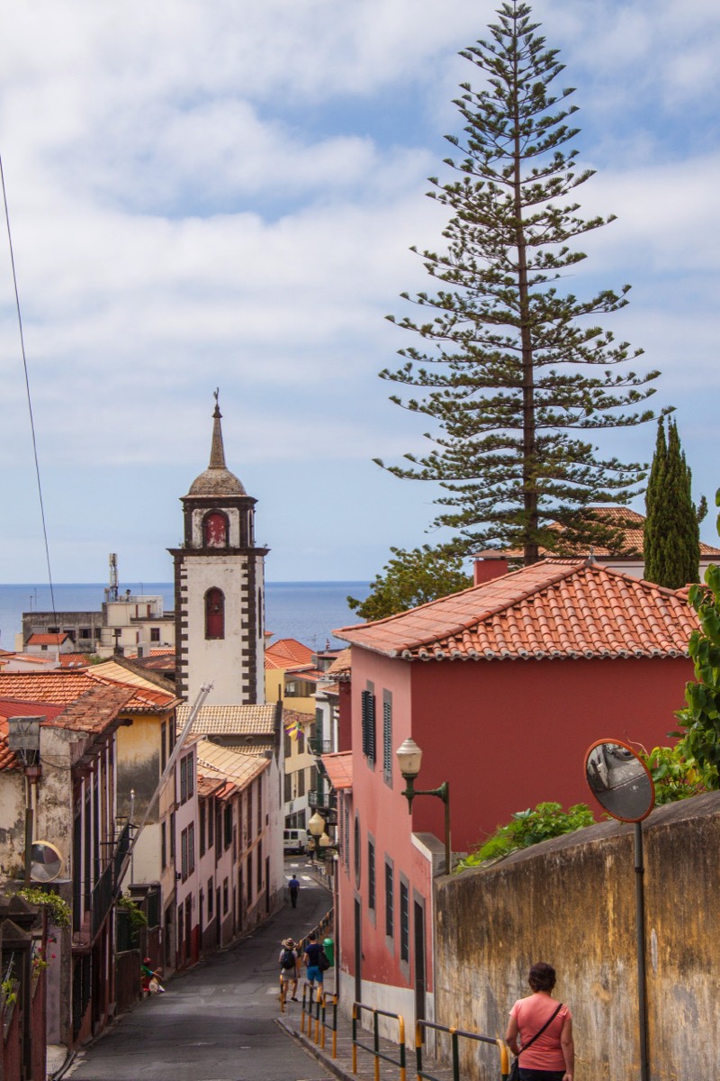 Everywhere is steep on Madeira